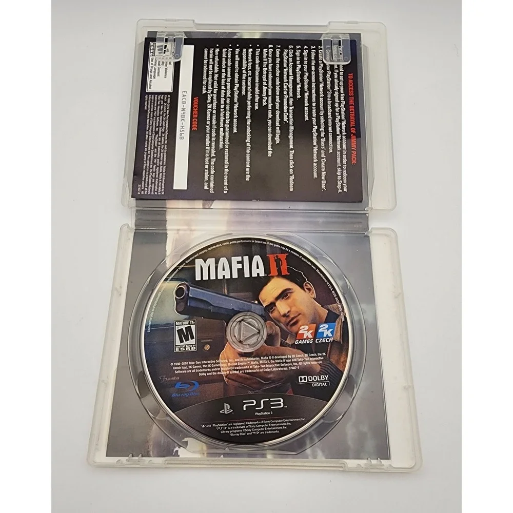 PS3 Mafia‎ II VG COND CIB